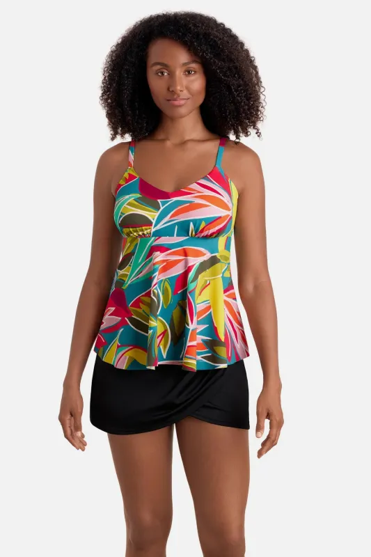 V-Neck Tankini Top - Curacao sold by Longitude