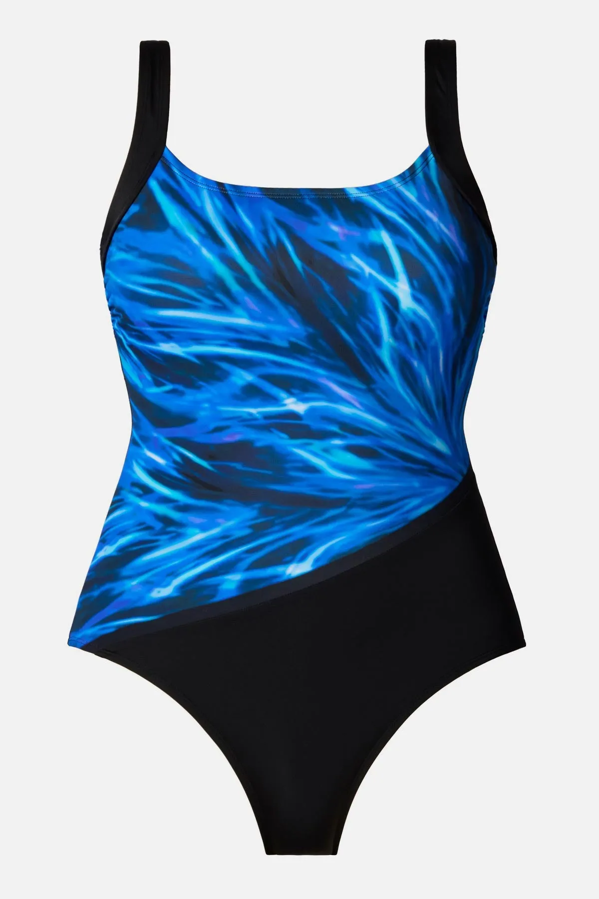 Squareneck Illusion Tank One Piece - Electrifying Blue sold by Longitude product image thumbnail 5