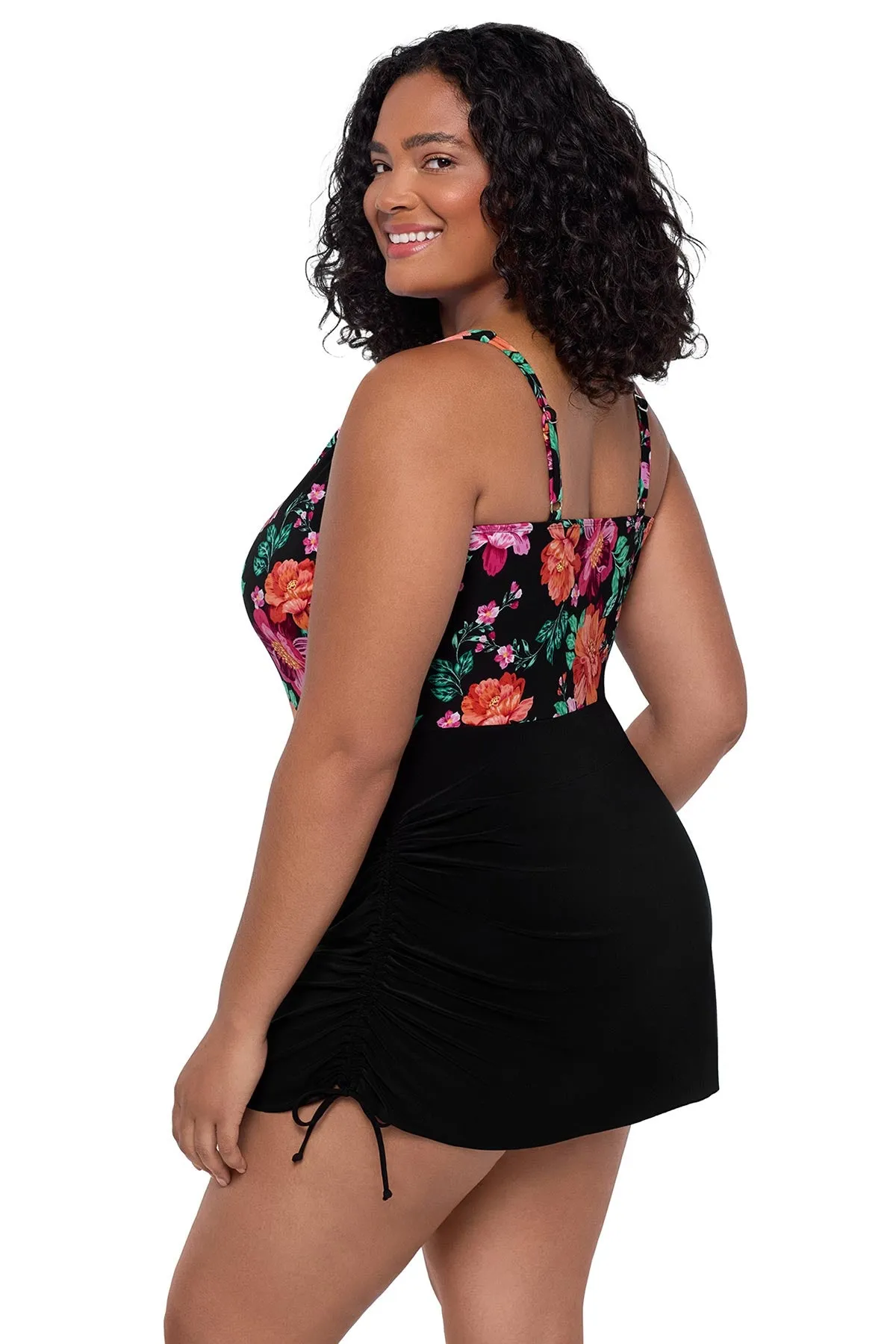 Plus Size Julie Swim Dress - Hothouse Garden sold by Longitude product image thumbnail 3