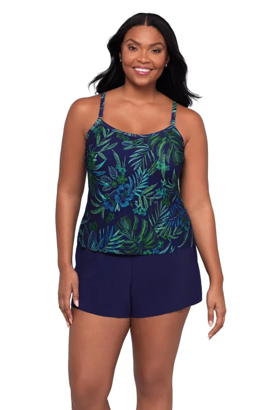 Farrah Romper - Tropical Tessellation made by Longitude