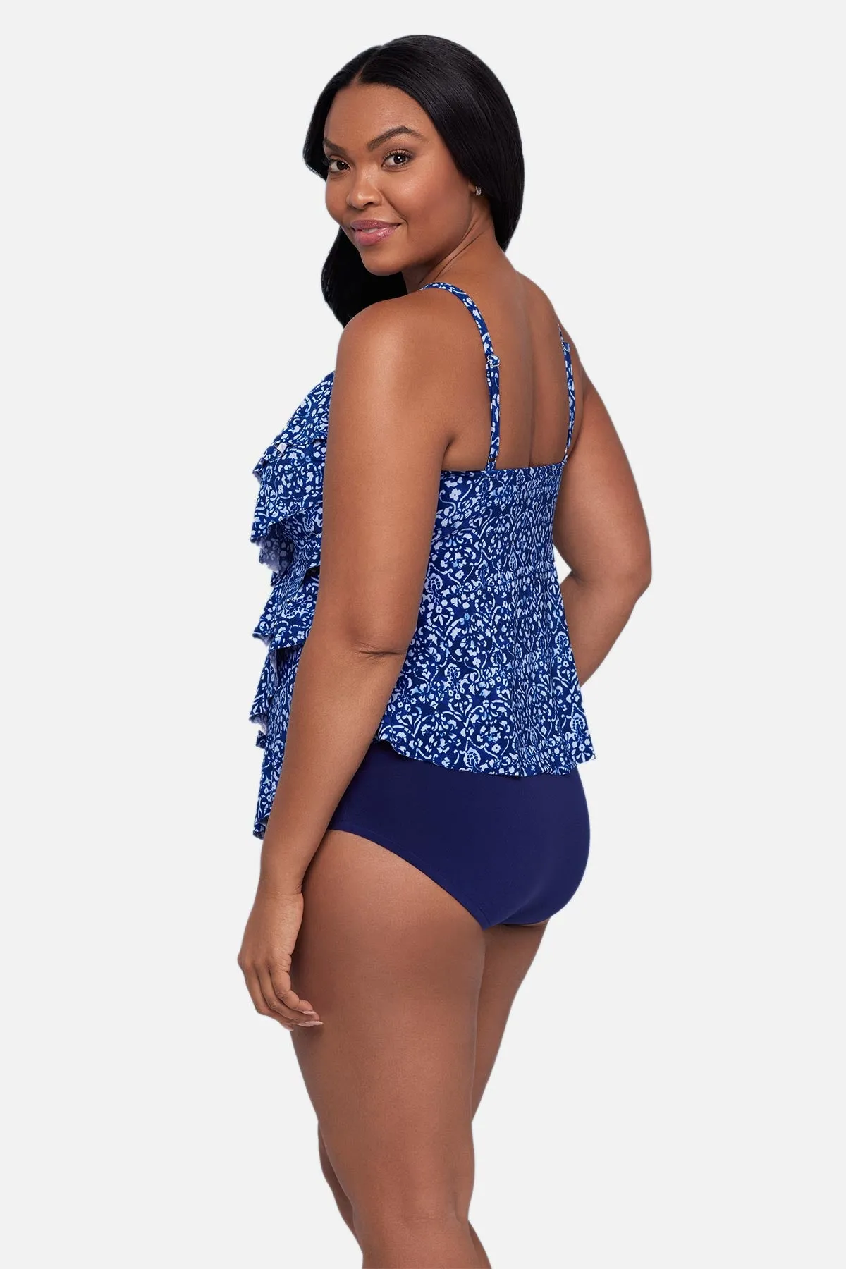 Rachel Tankini Top - Sumatran Scrolls sold by Longitude product image thumbnail 3