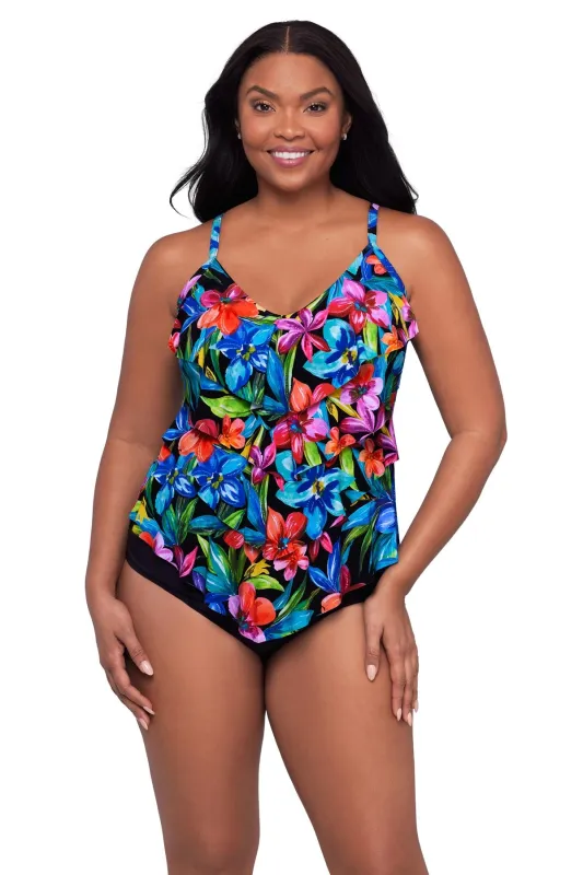 Lena Tankini Top - Tropical Treasure made by Longitude