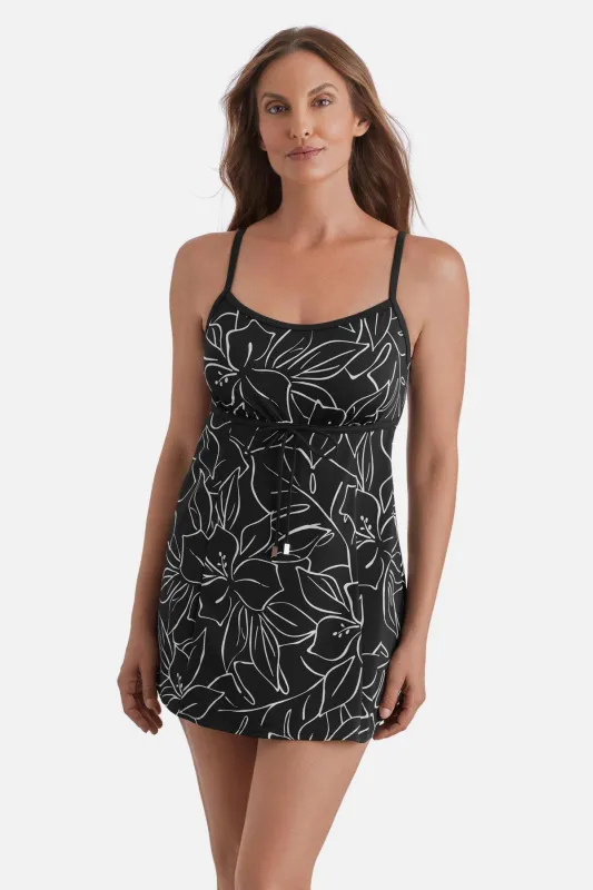 Empire Swim Dress - Floraline made by Longitude