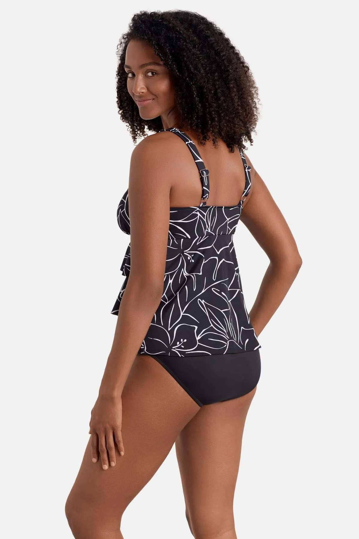 Triple Tier Tankini Top - Floraline sold by Longitude product image thumbnail 2
