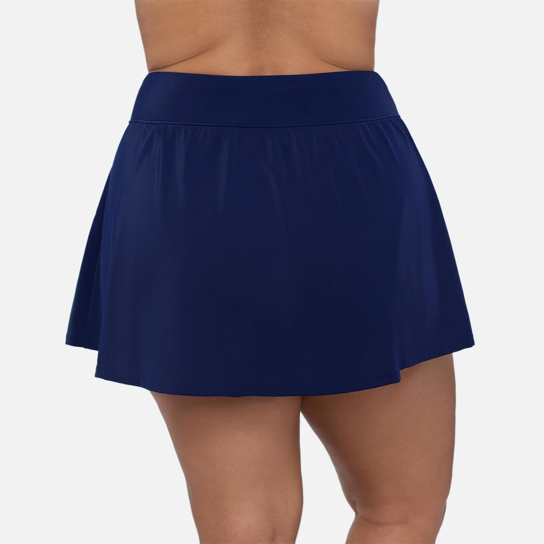 Plus Size Skort Swim Bottom- Ink sold by Longitude product image thumbnail 3