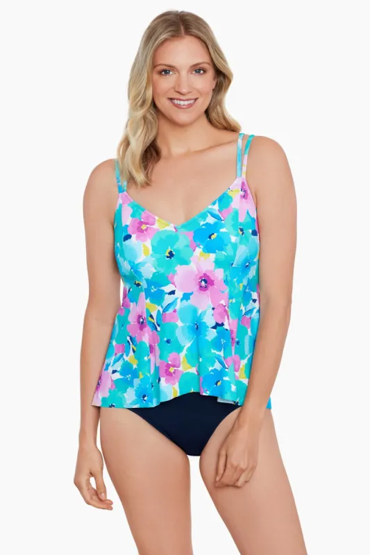 Princess Seam Fauxkini - Hidden Garden sold by Longitude