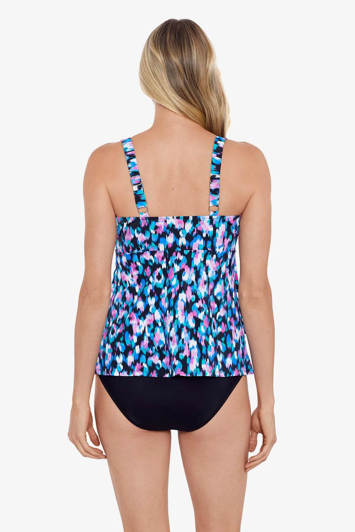 Triple Tier Tankini Top - Eternal Flame sold by Longitude product image thumbnail 3
