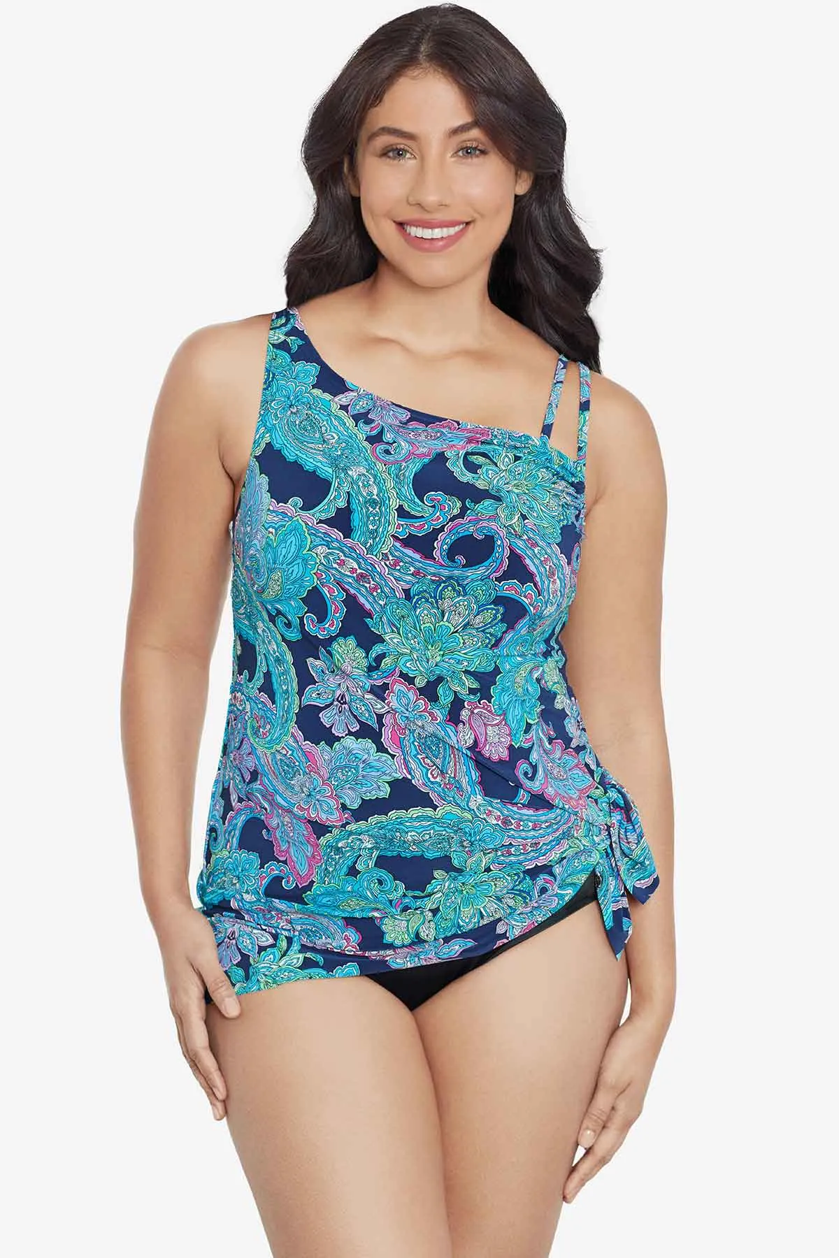 Brianna Swim Dress - Peaceful Paisley sold by Longitude product image thumbnail 2