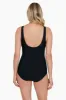 Ruffle Neck Girl Leg One Piece Swimsuit Bloomfield sold by Longitude
