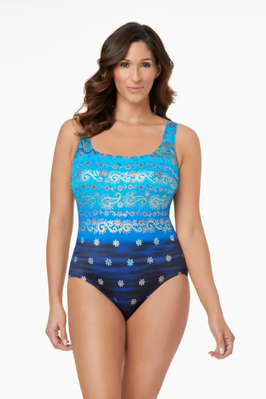 Long Torso Double X-Back One Piece - Alibaba sold by Longitude