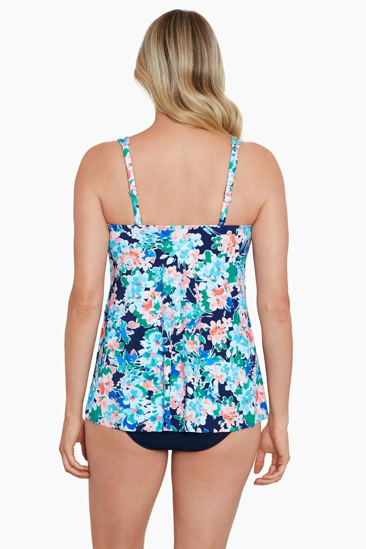 Princess Seam Hi-Lo Tankini Top Ditsy Days sold by Longitude product image thumbnail 3