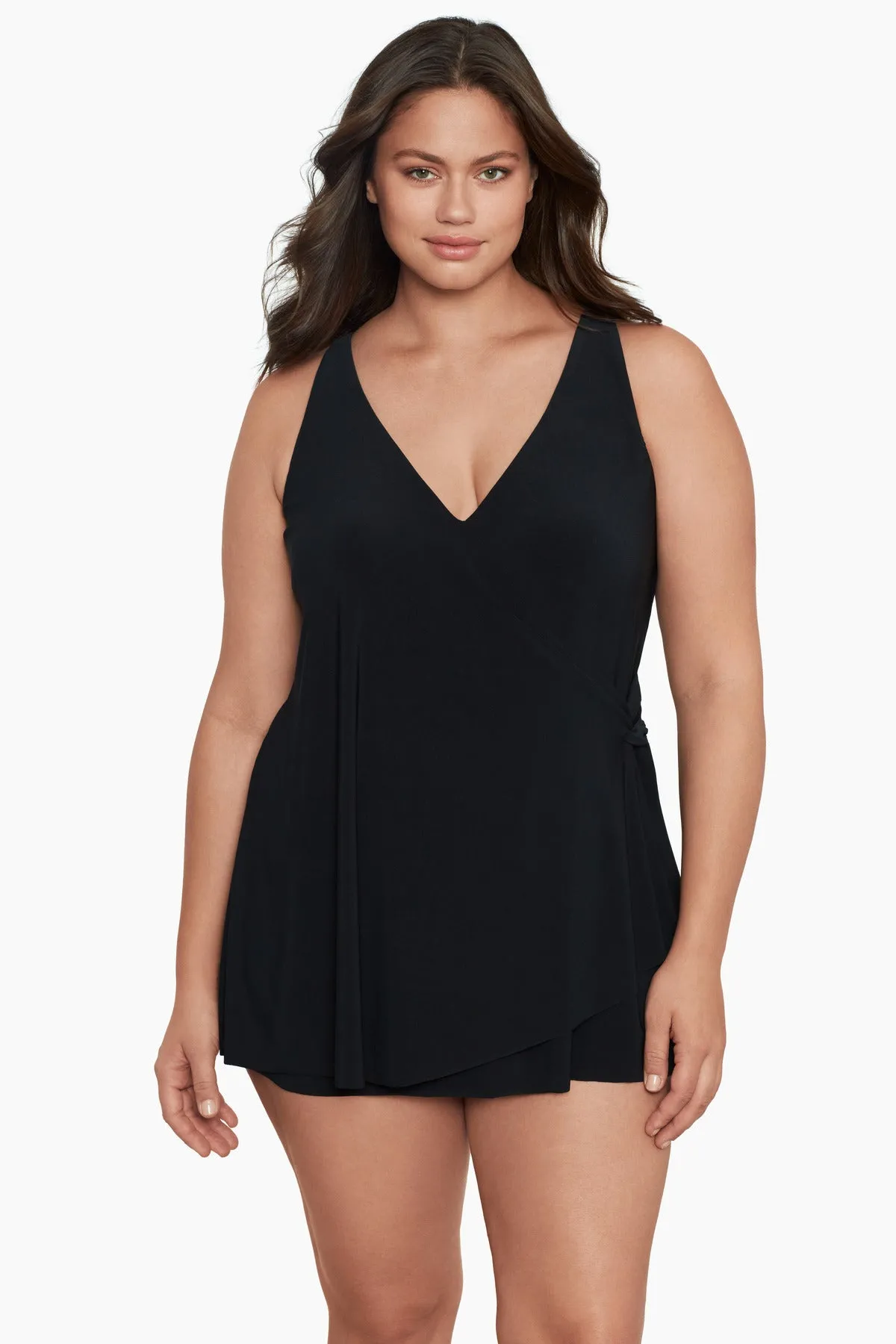 Plus Size Lola Swimdress - Black sold by Longitude