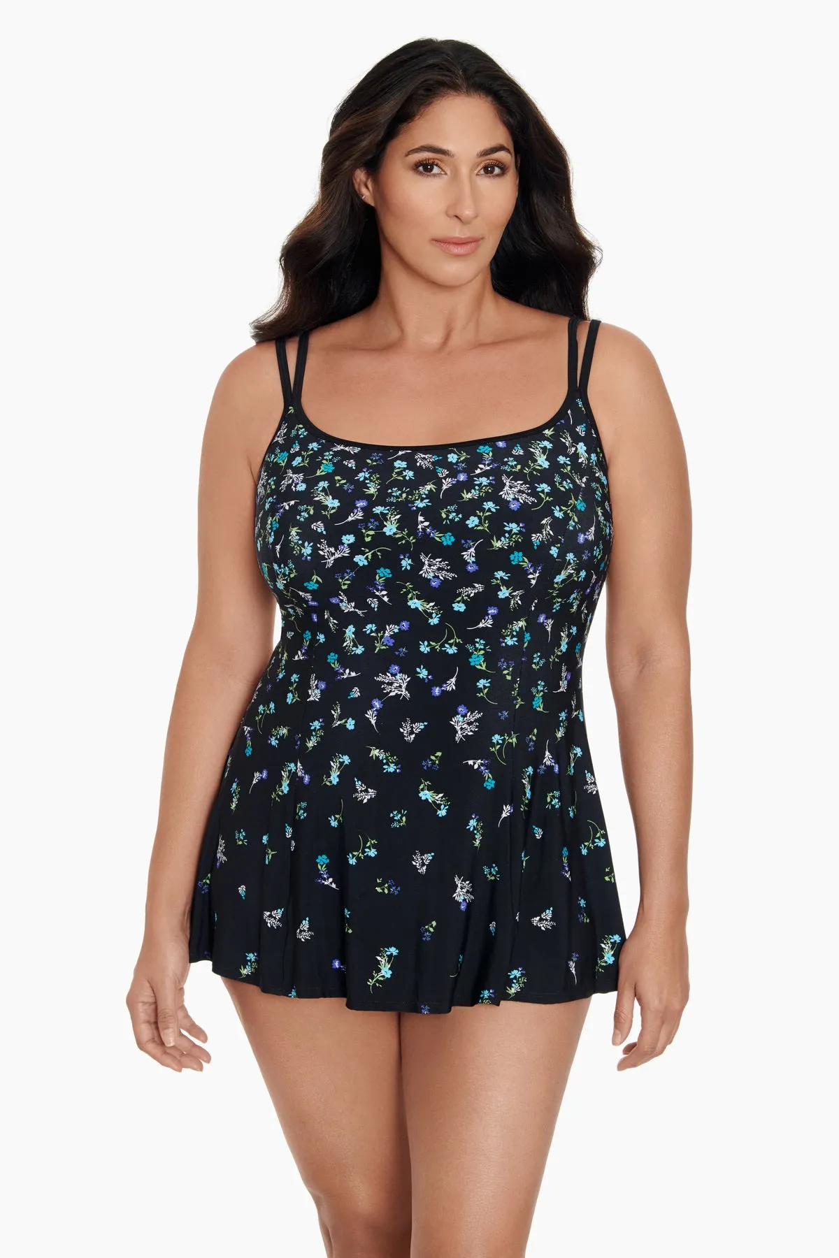 Long Torso Swim Dress - Windswept sold by Longitude