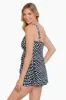 Triple Tier Swim Dress - Spots sold by Longitude