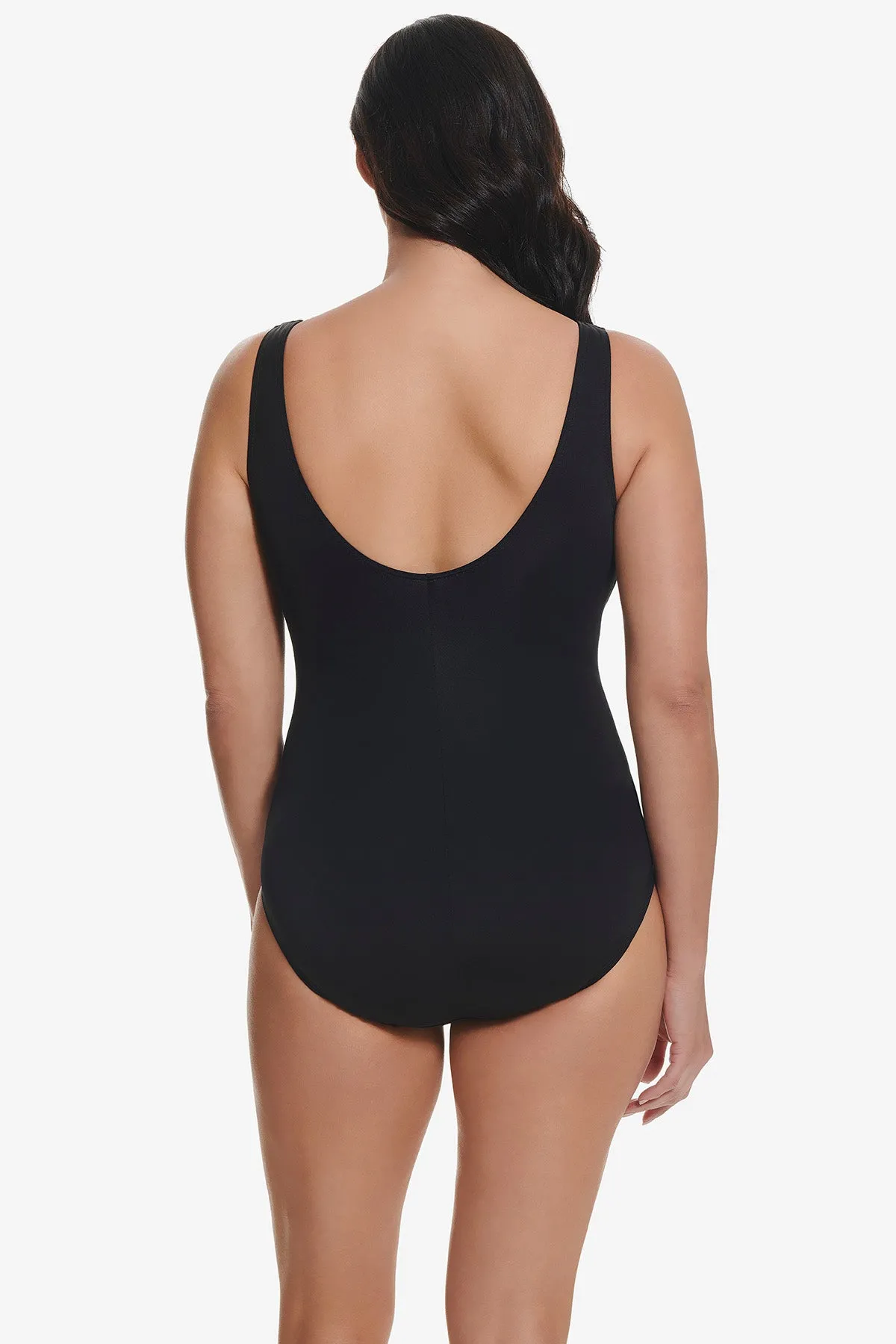 Sash Tank Long Torso One Piece Swimsuit Gypsy Rose sold by Longitude product image thumbnail 2