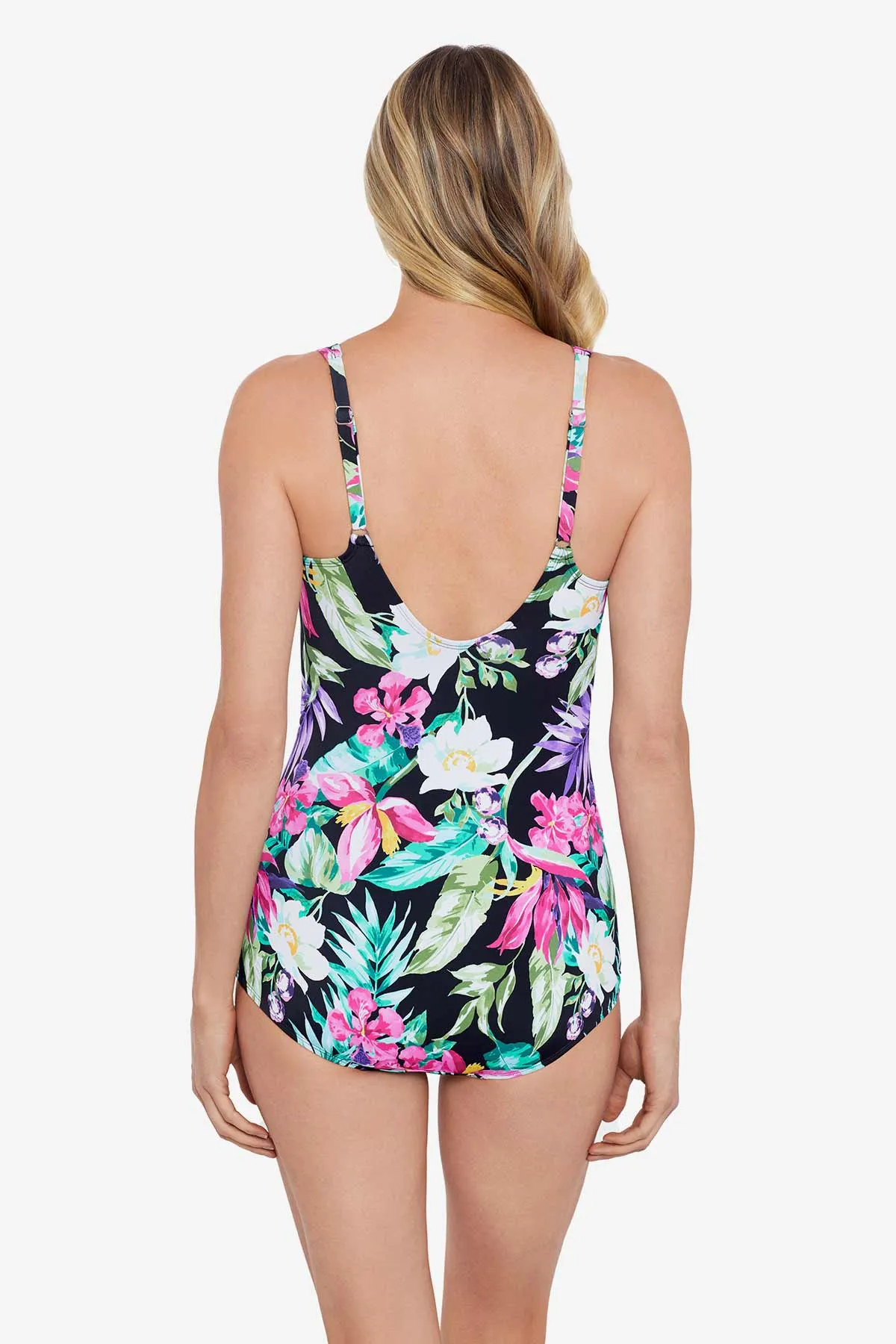 Cross Over Sarong One Piece - Mystic Tropic sold by Longitude product image thumbnail 3
