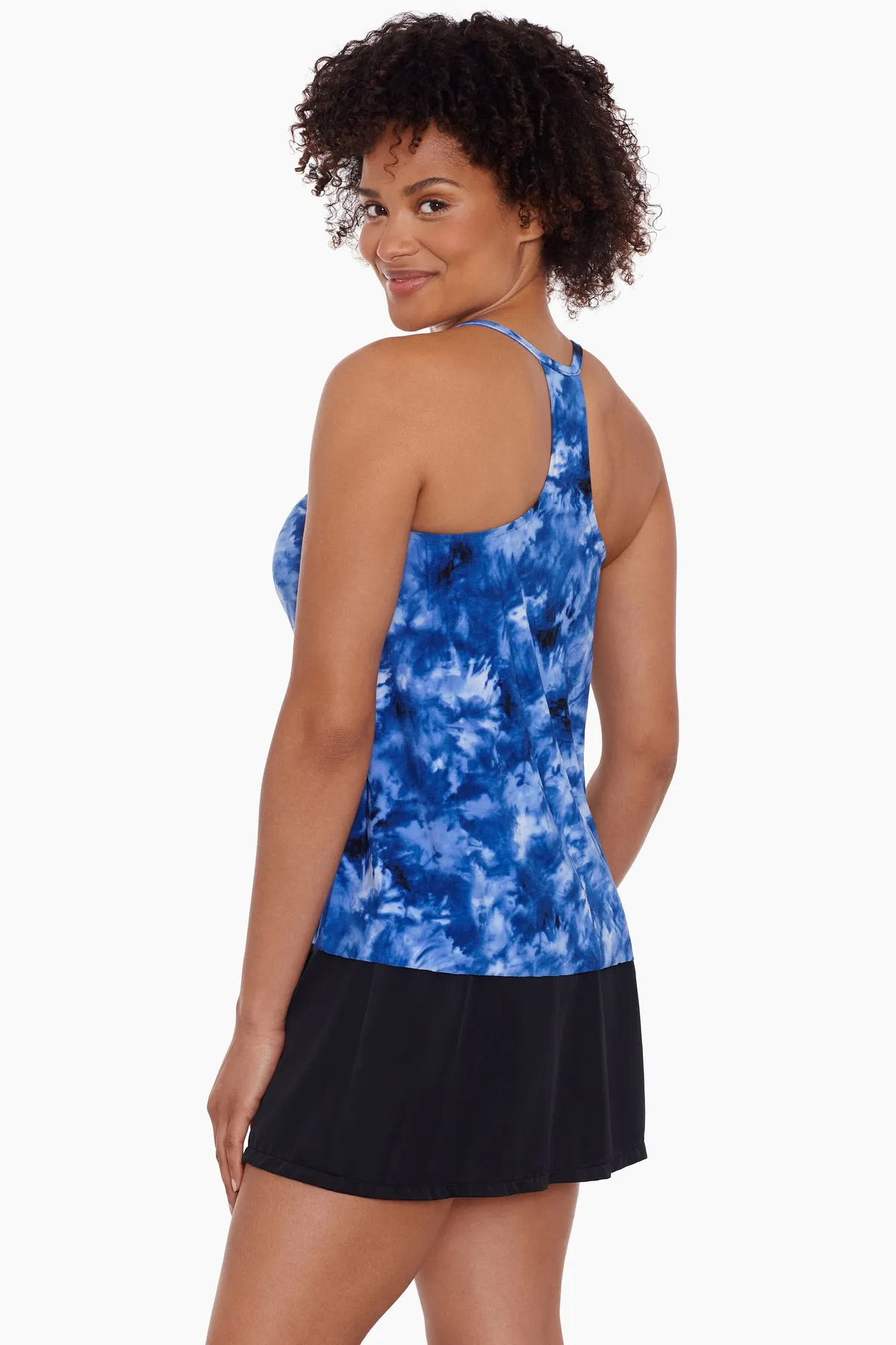 Bili Tankini Top - Shibori Dream sold by Longitude product image thumbnail 4