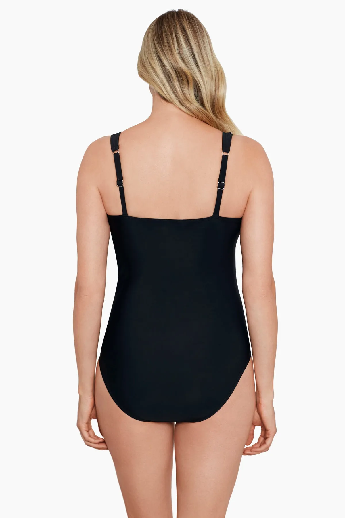 Shirred Bodice Mio One Piece Swimsuit Spots sold by Longitude product image thumbnail 3