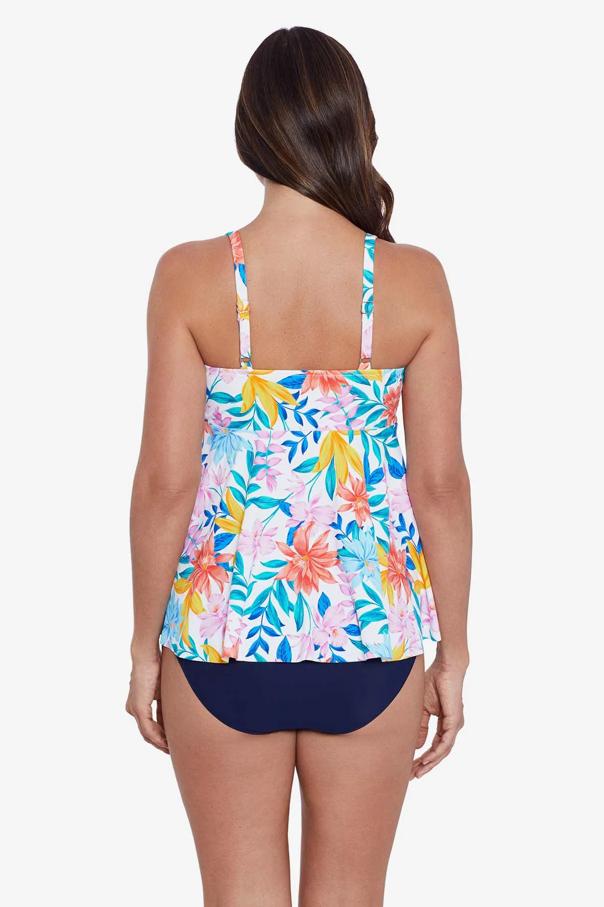 V-Neck Tankini Top - Tropical Breeze sold by Longitude product image thumbnail 3