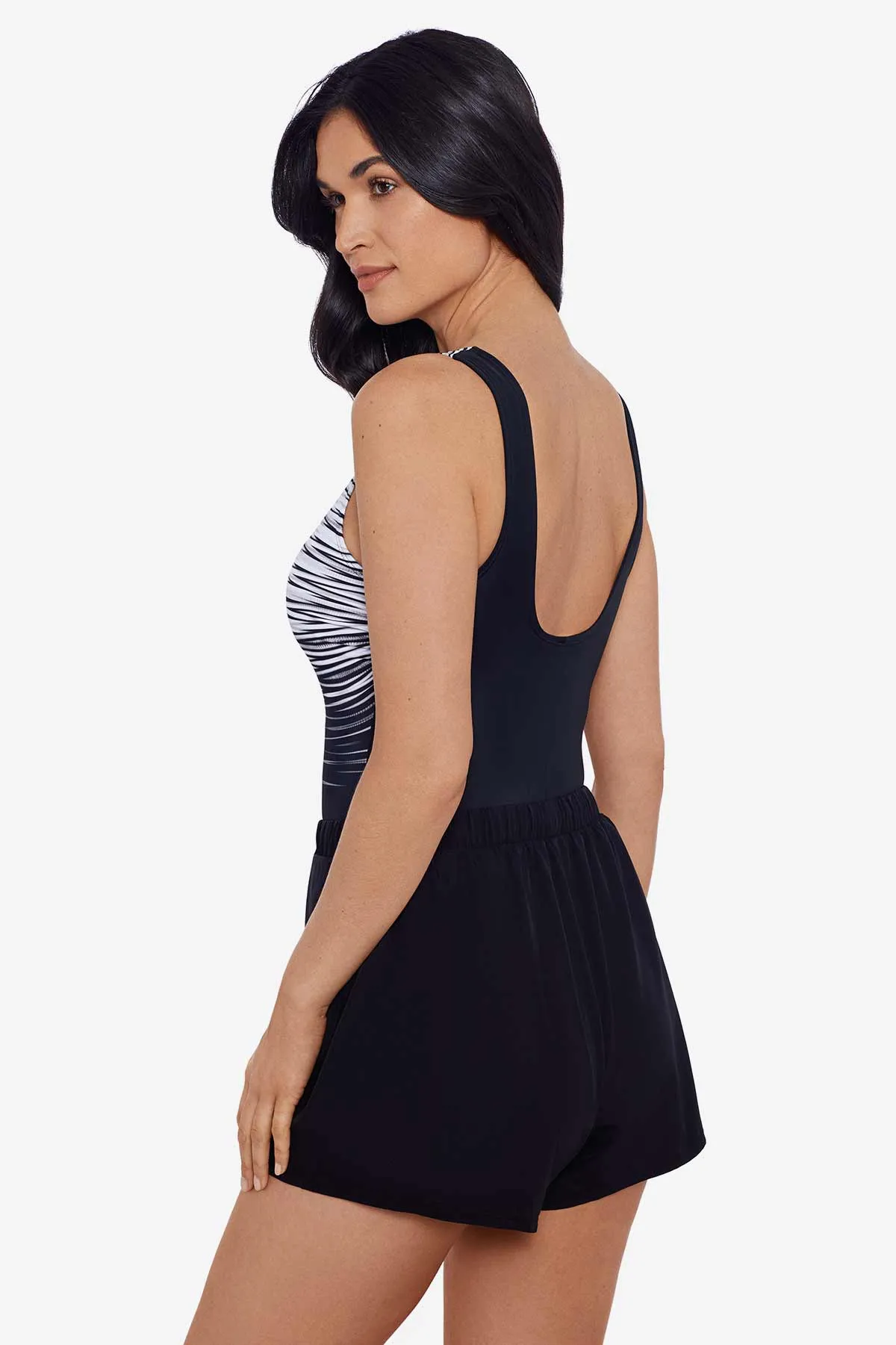 High Neck Runaround One Piece - Safety Shock sold by Longitude product image thumbnail 3