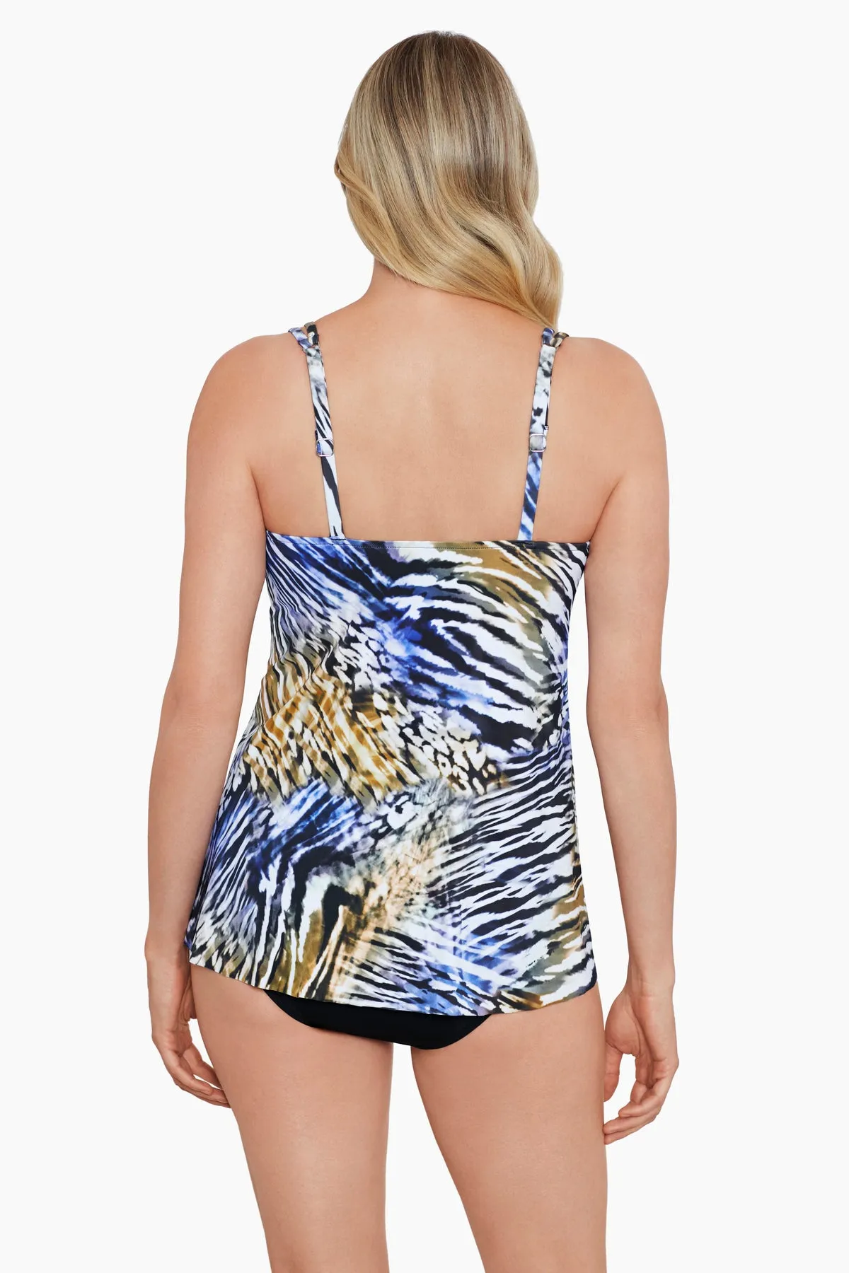 Princess Seam Hi-Lo Tankini Top Wild Thing sold by Longitude product image thumbnail 3