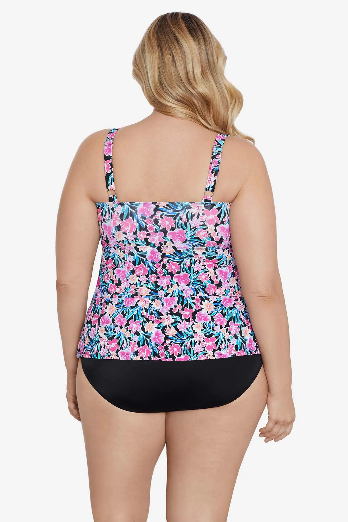 Plus Size Triple Tier Fauxkini - Florentine sold by Longitude product image thumbnail 3