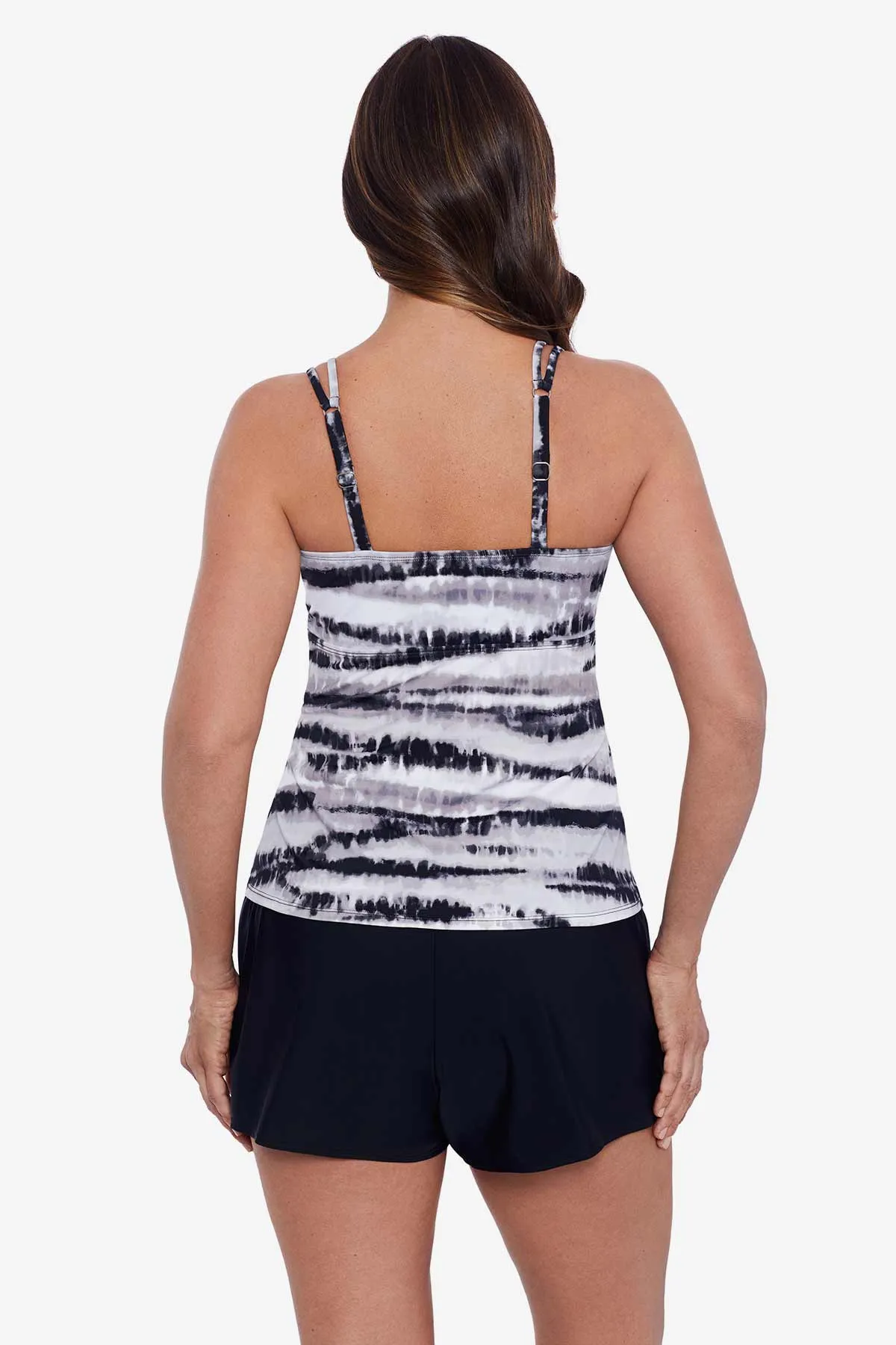 Cross Over Tankini Top - Tiger Sunrise sold by Longitude product image thumbnail 3