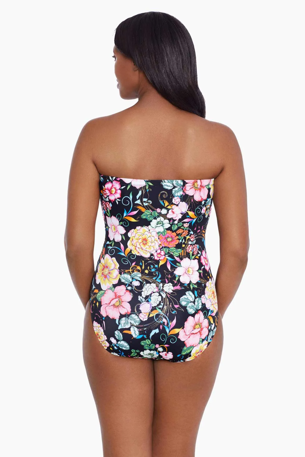 Long Torso Side Shirred Bandeau - True Romance sold by Longitude product image thumbnail 3