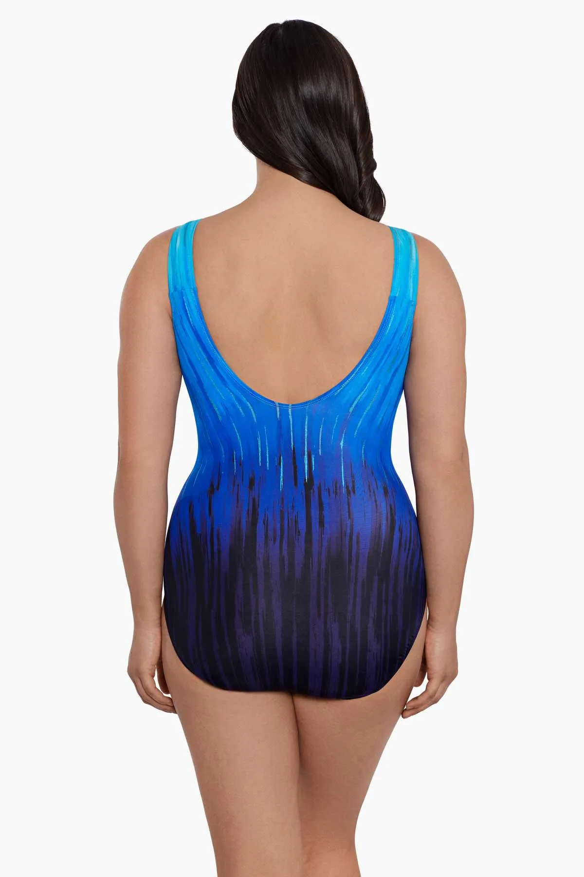 Long Torso Scoopback Highneck One Piece - High Energy sold by Longitude product image thumbnail 3