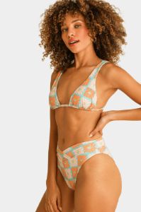 Retro High Cut Cheeky Swim Bikini Bottom - Daisy Dukes sold by Lord & Taylor