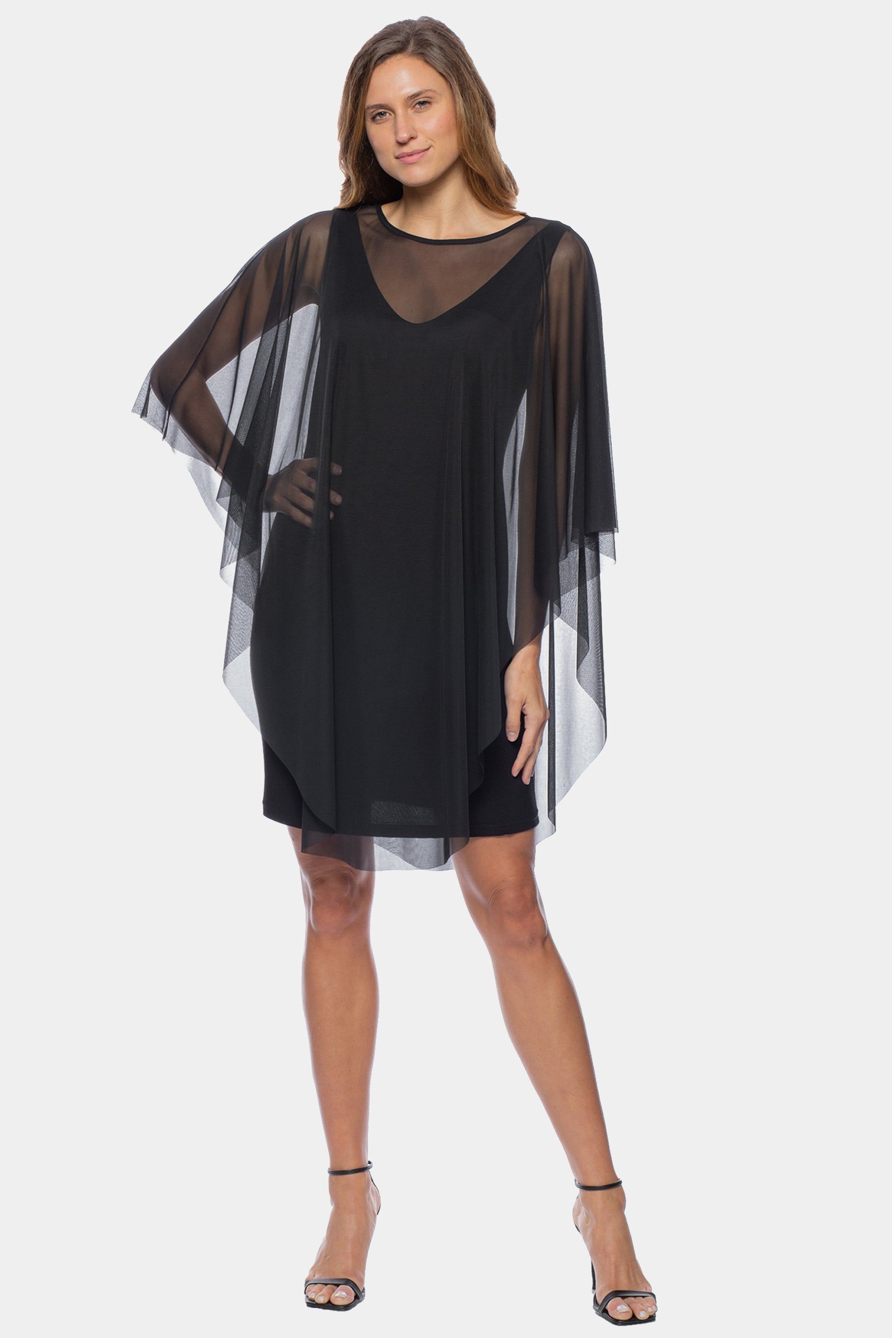 Sheer Overlay Dress sold by Lord & Taylor