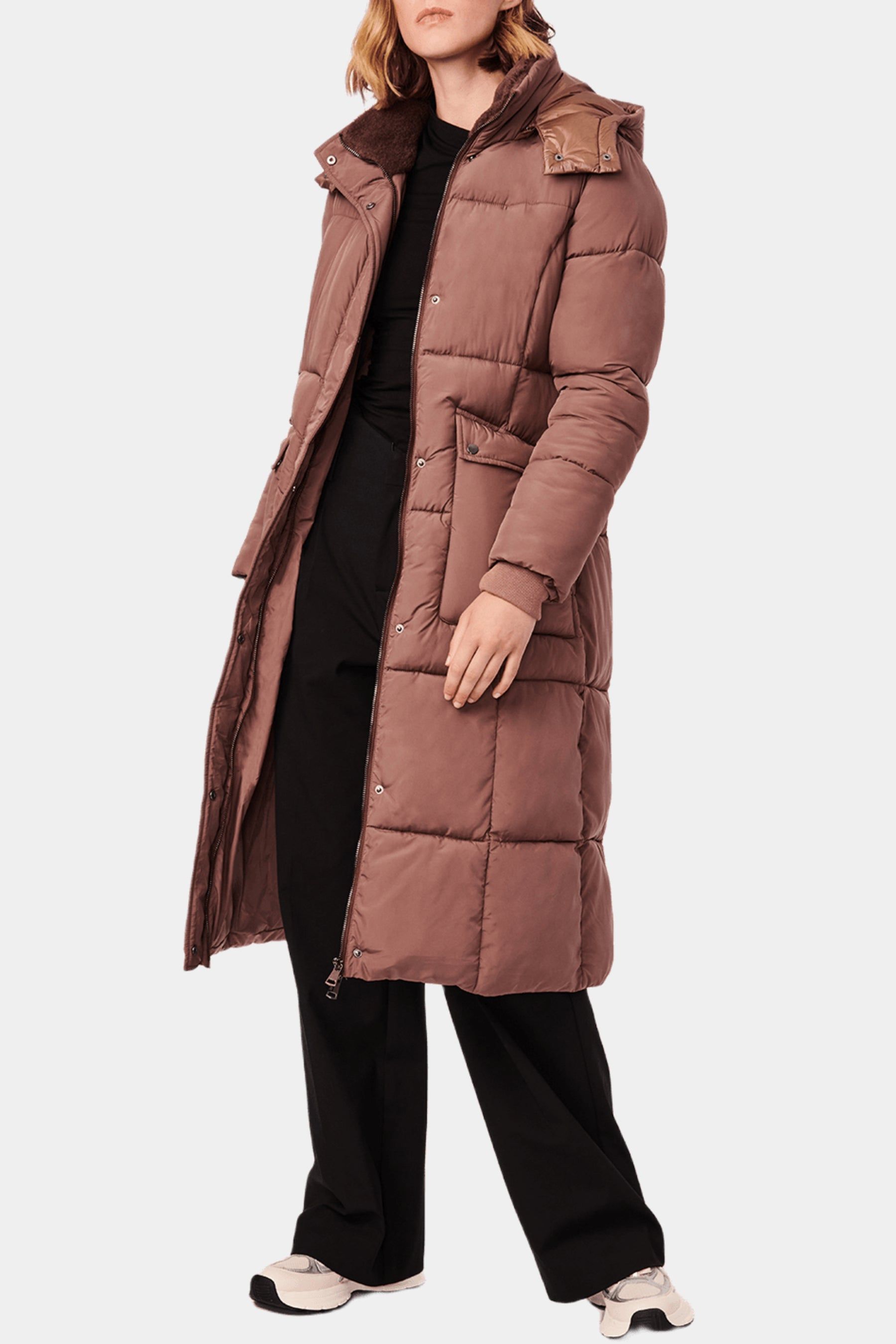 Sherpa Panel Heavyweight Puffer Jacket sold by Lord & Taylor product image thumbnail 6