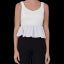 Back Bow Contrast Top sold by Lord & Taylor product image thumbnail 2