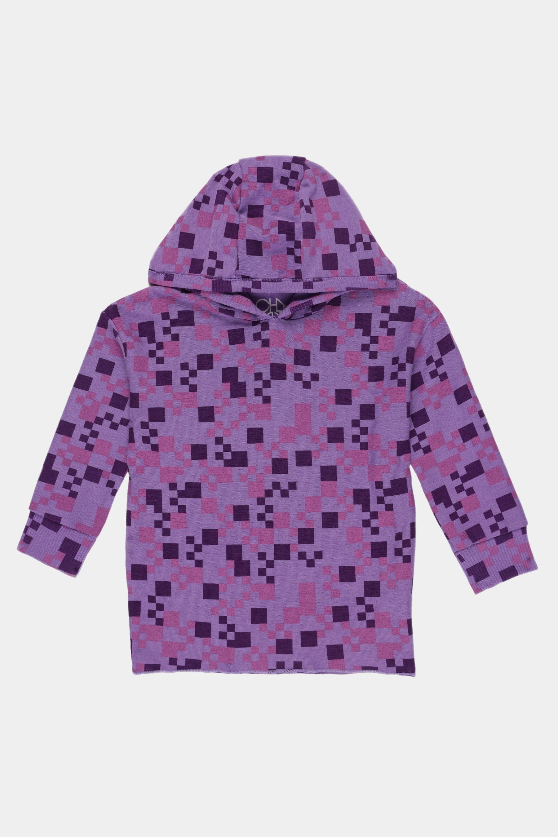 Girls Cozy Knit Hi Lo Pullover Hoodie sold by Lord & Taylor
