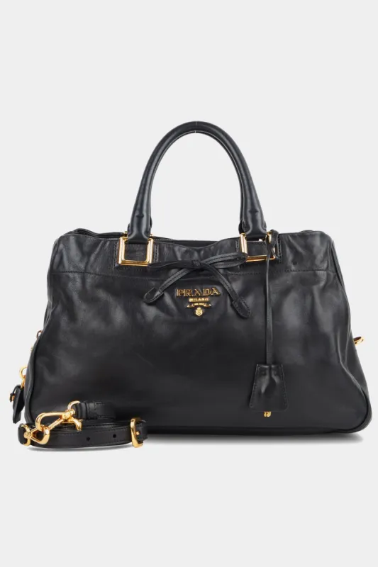 Nappa Convertible Bow Tote Bag sold by Lord & Taylor