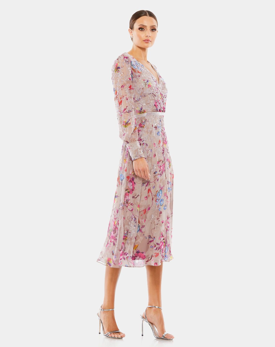 Long Sleeve Midi Dress sold by Lord & Taylor product image thumbnail 4