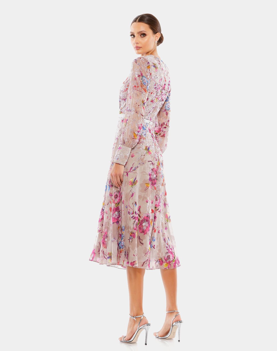 Long Sleeve Midi Dress sold by Lord & Taylor product image thumbnail 5