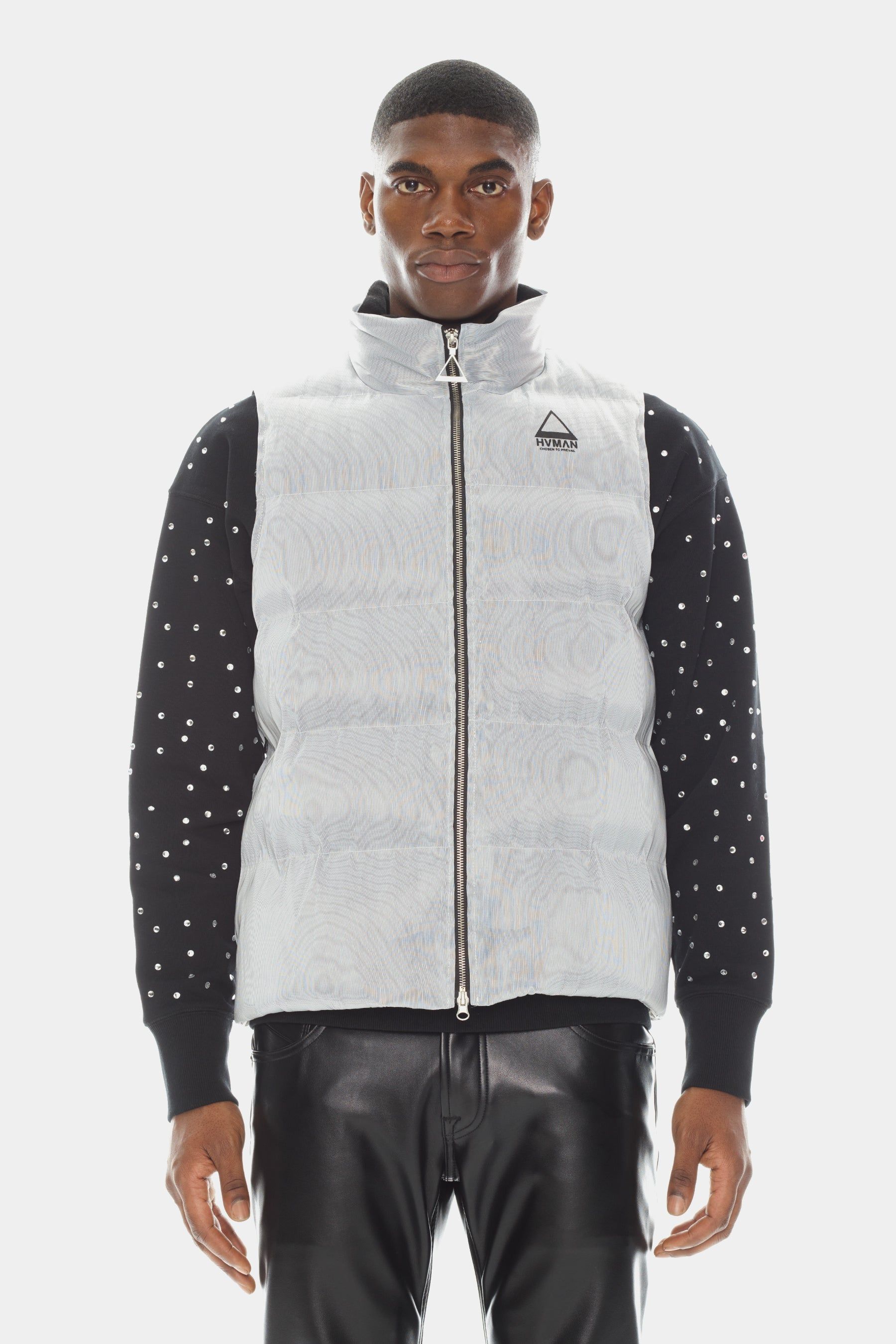 Nylon Puffer Illumination Vest sold by Lord & Taylor product image thumbnail 2