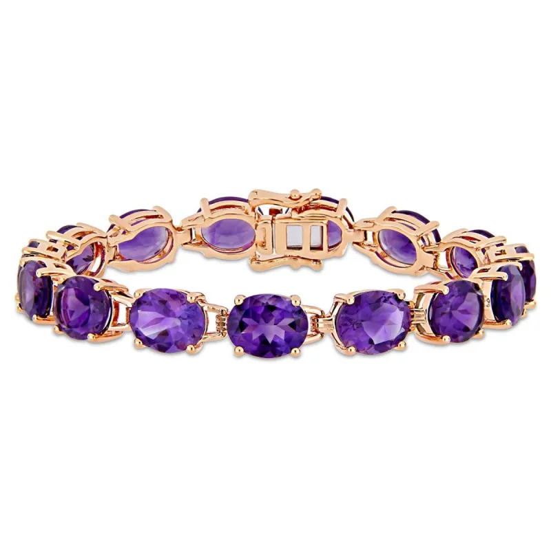 Amethyst Oval Tennis Bracelet sold by Lord & Taylor
