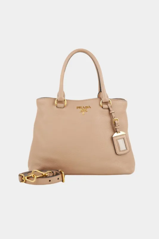 Vitello Daino Two-Way Tote Bag sold by Lord & Taylor