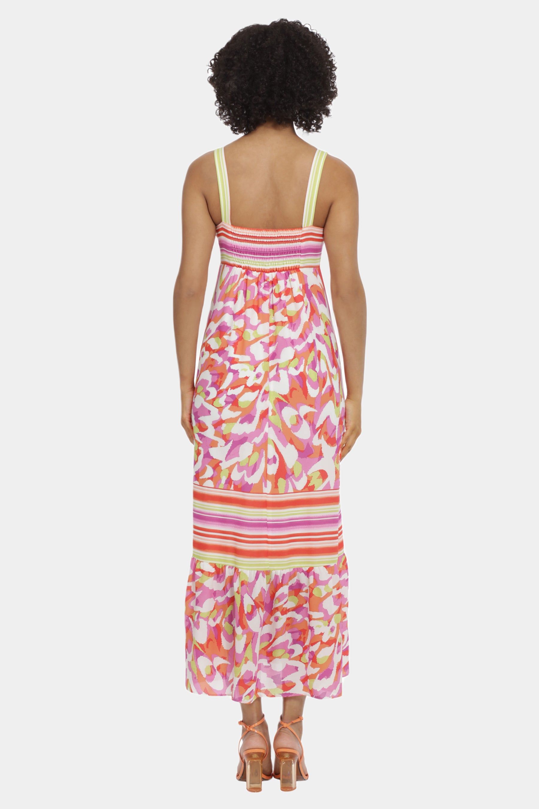 Sleeveless Flounce Maxi Dress sold by Lord & Taylor product image thumbnail 3