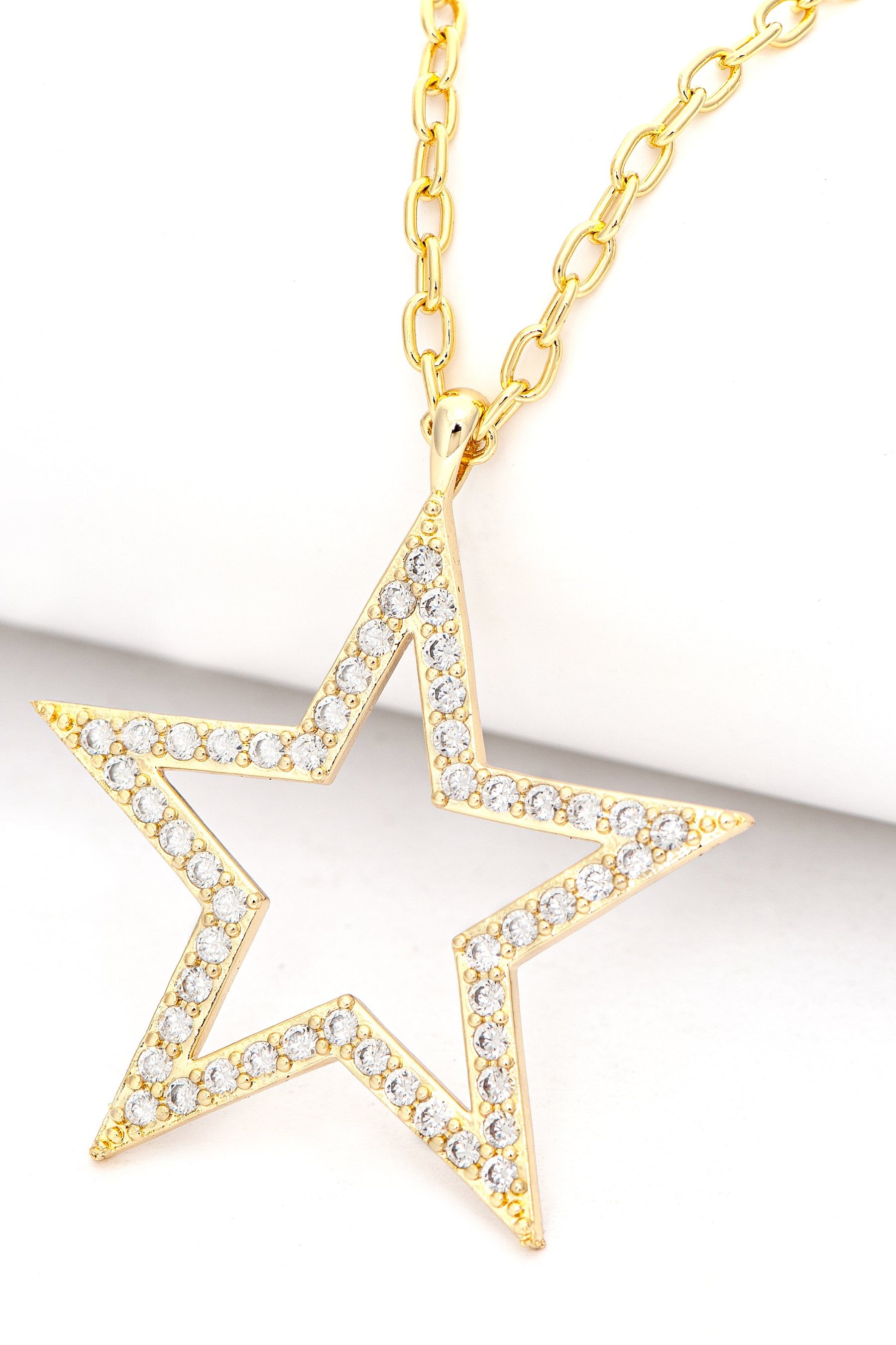 Cut Out Star Cz Pendant sold by Lord & Taylor product image thumbnail 3