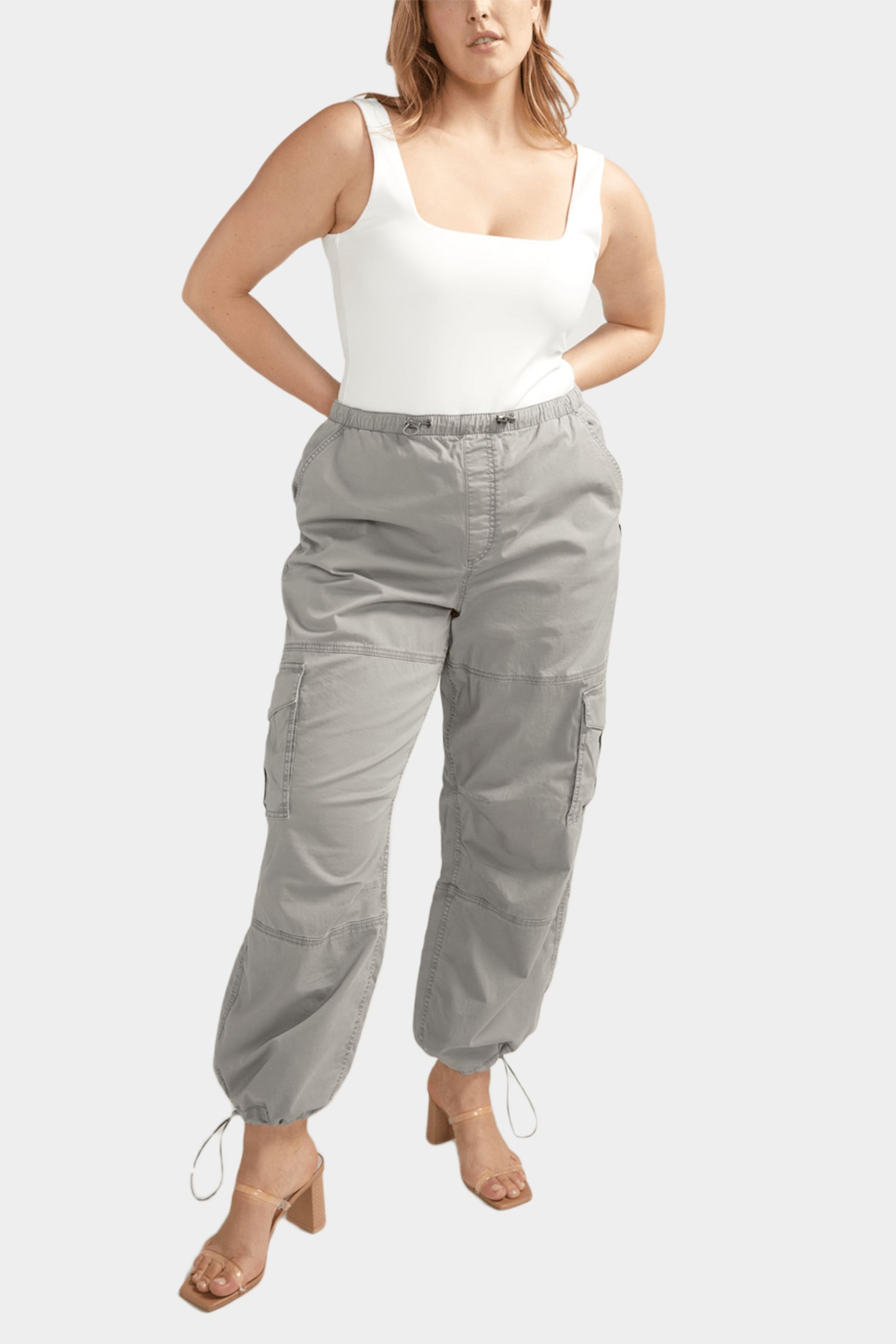 Plus Size Parachute Cargo Pant sold by Lord & Taylor