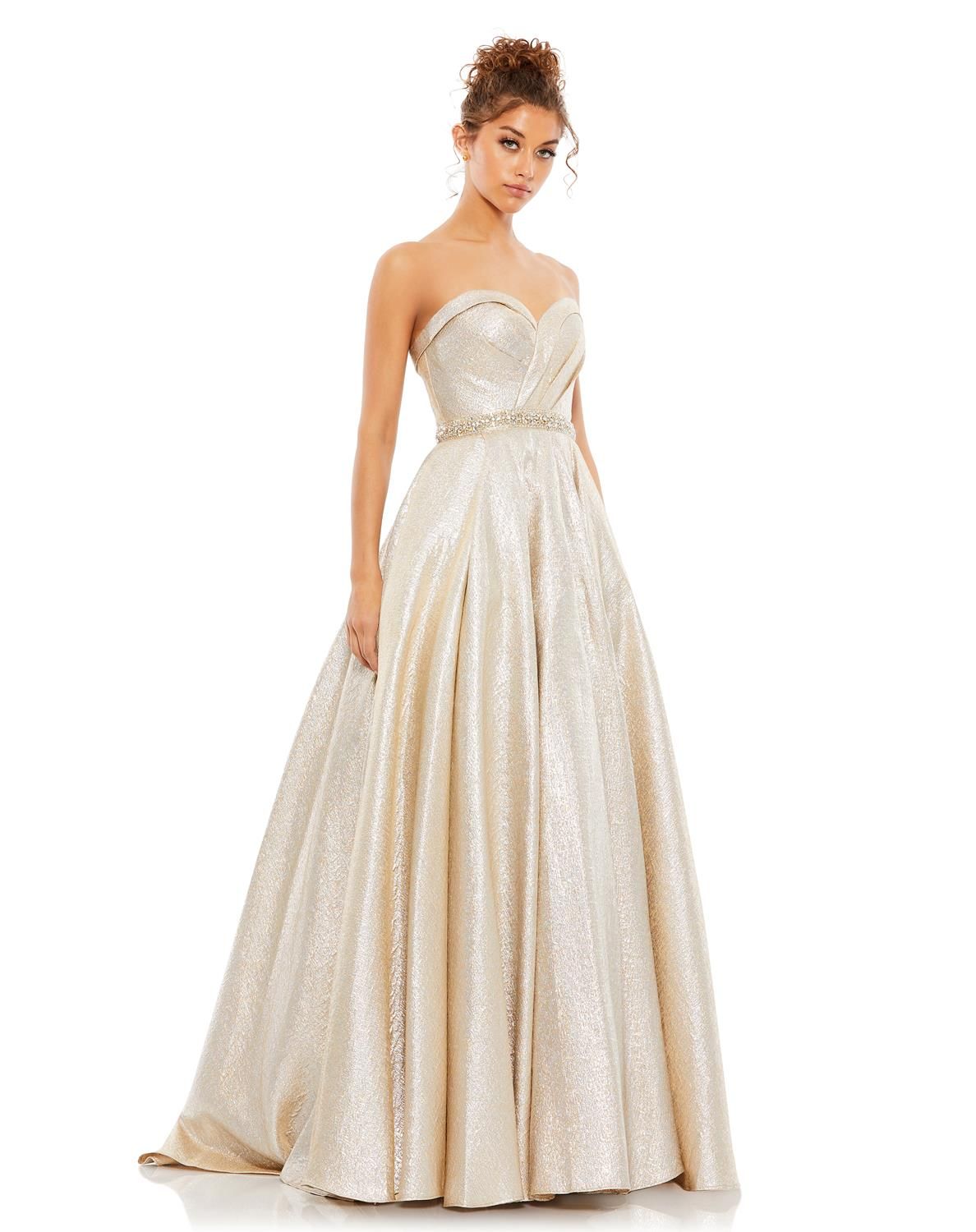Sleeveless Sweetheart Ballgown sold by Lord & Taylor product image thumbnail 5