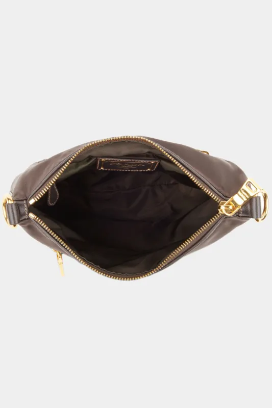 Tessuto Reverse Zip Crossbody Bag sold by Lord & Taylor