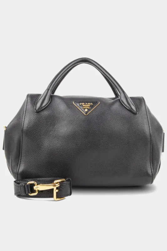 Vitello Daino Two-Way Boston Bag sold by Lord & Taylor