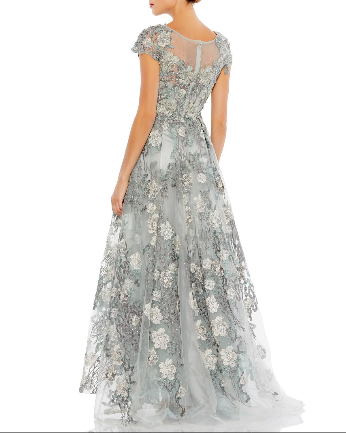 Floral Lace Gown sold by Lord & Taylor product image thumbnail 2
