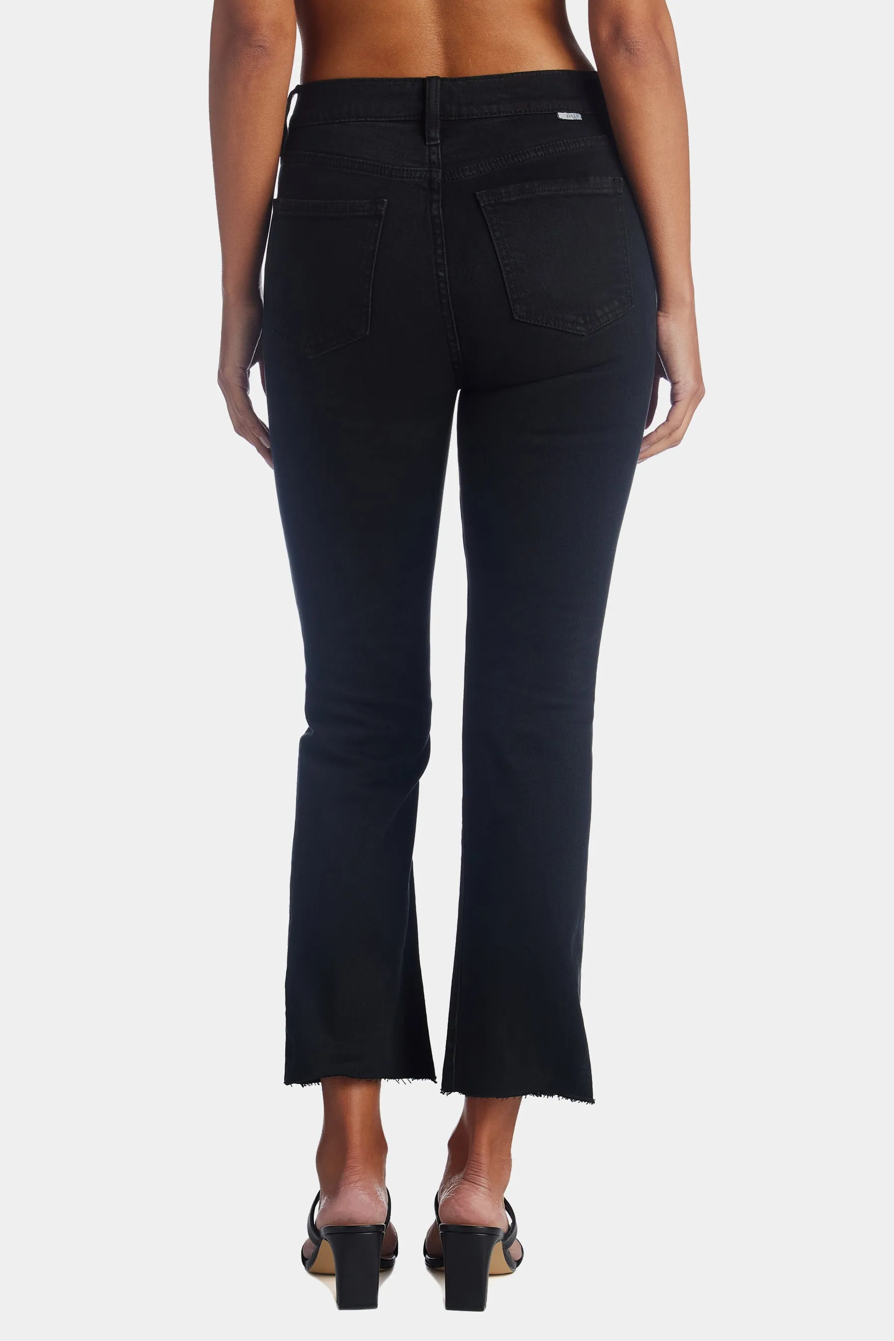 Shy Girl High Rise Crop Flare Leg Jeans sold by Lord & Taylor product image thumbnail 5