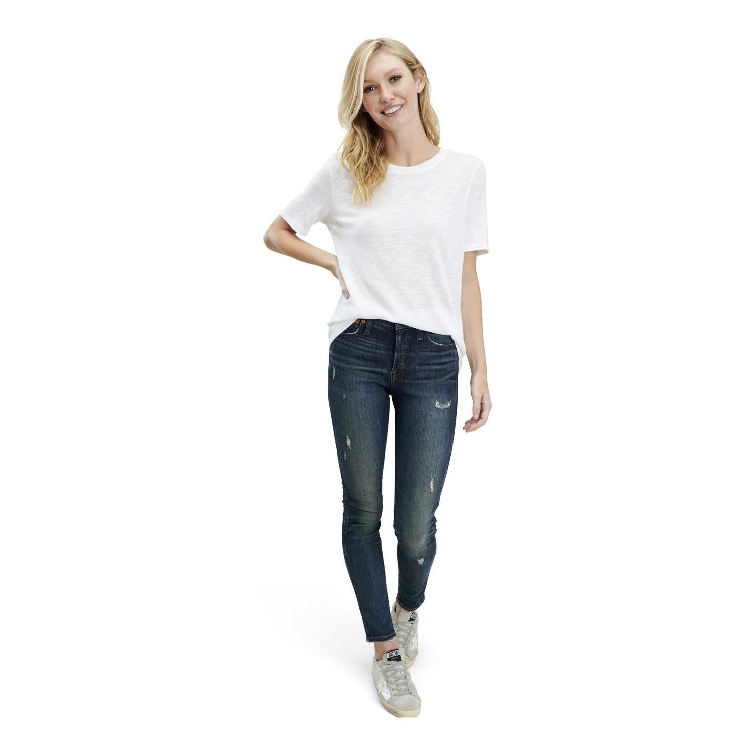 Zoe Slub Crew Neck T-shirt sold by Lord & Taylor product image thumbnail 10