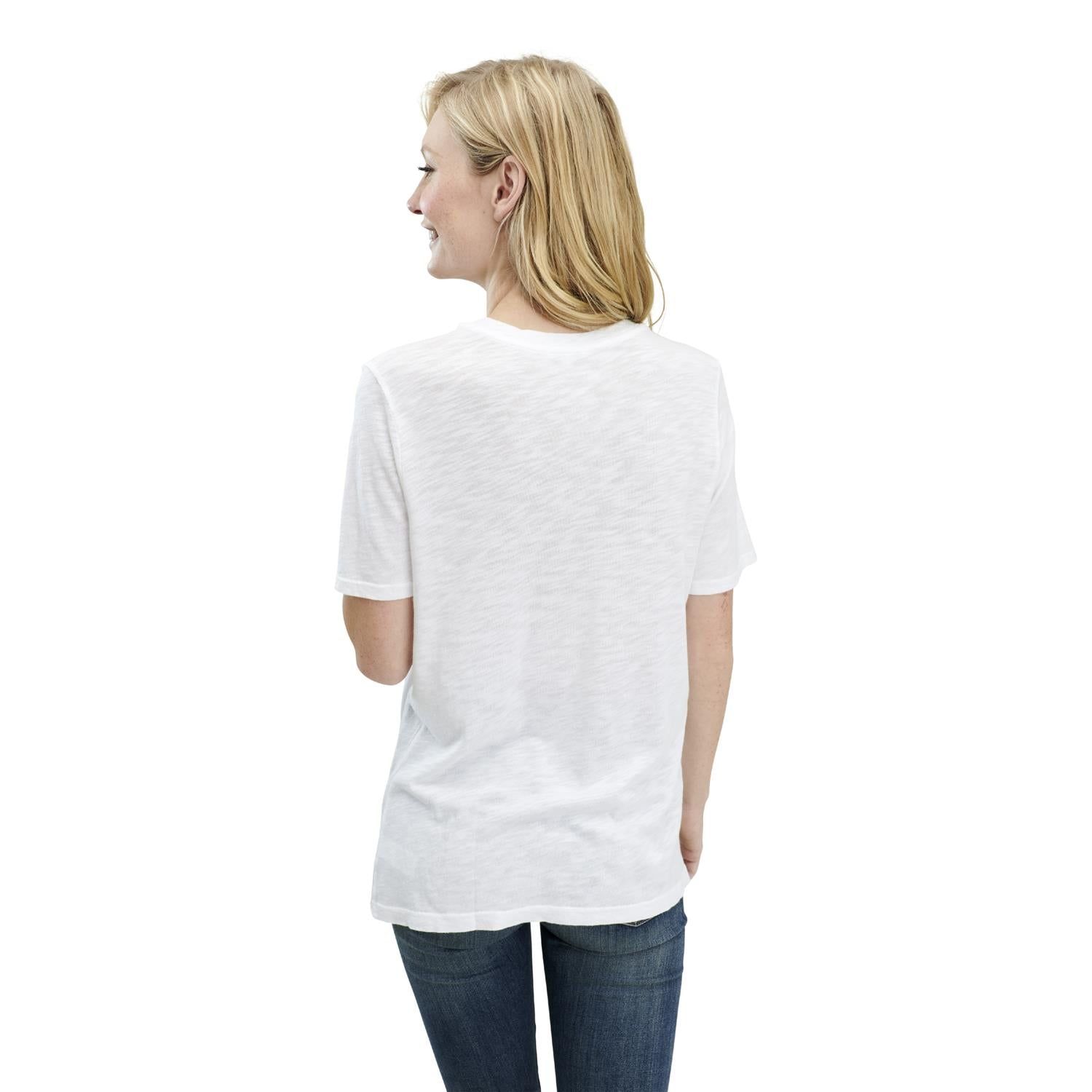 Zoe Slub Crew Neck T-shirt sold by Lord & Taylor product image thumbnail 7